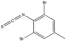 1,3-dibromo-2-isothiocyanato-5-methylbenzene Struktur