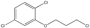 1,4-dichloro-2-(3-chloropropoxy)benzene Struktur