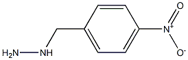 1-[(4-nitrophenyl)methyl]hydrazine Struktur