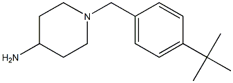 1-[(4-tert-butylphenyl)methyl]piperidin-4-amine Struktur