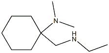 1-[(ethylamino)methyl]-N,N-dimethylcyclohexan-1-amine Struktur