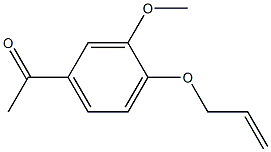 1-[4-(allyloxy)-3-methoxyphenyl]ethanone Struktur