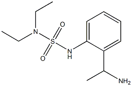 1-{2-[(diethylsulfamoyl)amino]phenyl}ethan-1-amine Struktur