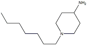 1-heptylpiperidin-4-amine Struktur