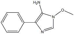 1-methoxy-4-phenyl-1H-imidazol-5-amine Struktur