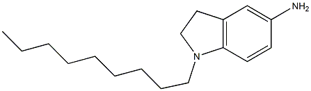 1-nonyl-2,3-dihydro-1H-indol-5-amine Struktur