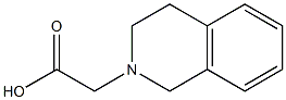 2-(1,2,3,4-tetrahydroisoquinolin-2-yl)acetic acid Struktur