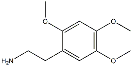 2-(2,4,5-trimethoxyphenyl)ethan-1-amine Struktur