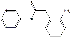 2-(2-aminophenyl)-N-pyridin-3-ylacetamide Struktur