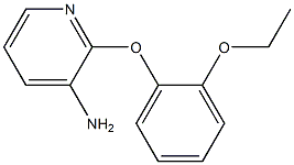 2-(2-ethoxyphenoxy)pyridin-3-amine Struktur