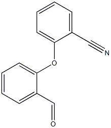 2-(2-formylphenoxy)benzonitrile Struktur