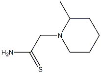 2-(2-methylpiperidin-1-yl)ethanethioamide Struktur