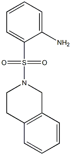 2-(3,4-dihydroisoquinolin-2(1H)-ylsulfonyl)aniline Struktur