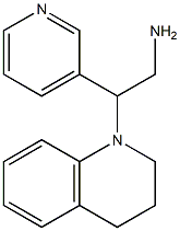 2-(3,4-dihydroquinolin-1(2H)-yl)-2-pyridin-3-ylethanamine Struktur