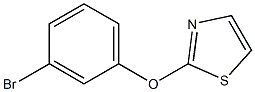 2-(3-bromophenoxy)-1,3-thiazole Struktur