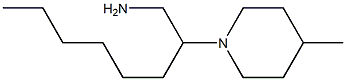 2-(4-methylpiperidin-1-yl)octan-1-amine Struktur