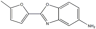 2-(5-methylfuran-2-yl)-1,3-benzoxazol-5-amine Struktur