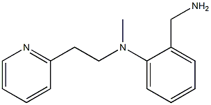 2-(aminomethyl)-N-methyl-N-[2-(pyridin-2-yl)ethyl]aniline Struktur