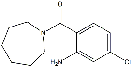 2-(azepan-1-ylcarbonyl)-5-chloroaniline Struktur