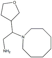 2-(azocan-1-yl)-2-(oxolan-3-yl)ethan-1-amine Struktur