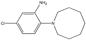 2-(azocan-1-yl)-5-chloroaniline Struktur