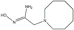 2-(azocan-1-yl)-N'-hydroxyethanimidamide Struktur