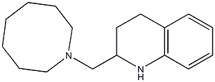 2-(azocan-1-ylmethyl)-1,2,3,4-tetrahydroquinoline Struktur