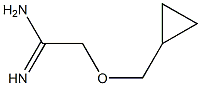 2-(cyclopropylmethoxy)ethanimidamide Struktur