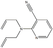 2-(diallylamino)nicotinonitrile Struktur