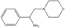 2-(morpholin-4-yl)-1-phenylethan-1-amine Struktur