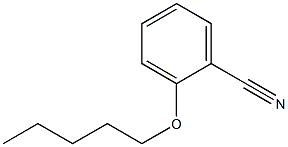 2-(pentyloxy)benzonitrile Struktur