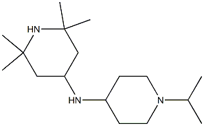 2,2,6,6-tetramethyl-N-[1-(propan-2-yl)piperidin-4-yl]piperidin-4-amine Struktur