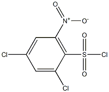 2,4-dichloro-6-nitrobenzenesulfonyl chloride Struktur