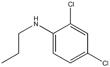 2,4-dichloro-N-propylaniline Struktur