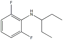 2,6-difluoro-N-(pentan-3-yl)aniline Struktur