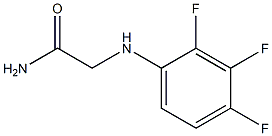 2-[(2,3,4-trifluorophenyl)amino]acetamide Struktur