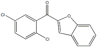 2-[(2,5-dichlorophenyl)carbonyl]-1-benzofuran Struktur