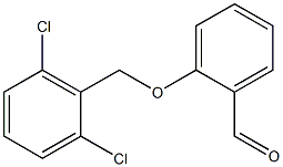 2-[(2,6-dichlorophenyl)methoxy]benzaldehyde Struktur