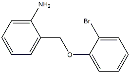 2-[(2-bromophenoxy)methyl]aniline Struktur