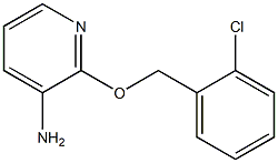 2-[(2-chlorophenyl)methoxy]pyridin-3-amine Struktur