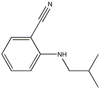 2-[(2-methylpropyl)amino]benzonitrile Struktur