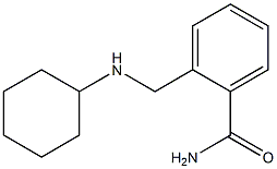 2-[(cyclohexylamino)methyl]benzamide Struktur