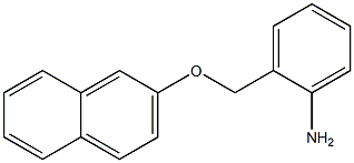 2-[(naphthalen-2-yloxy)methyl]aniline Struktur