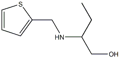 2-[(thiophen-2-ylmethyl)amino]butan-1-ol Struktur