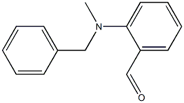 2-[benzyl(methyl)amino]benzaldehyde Struktur