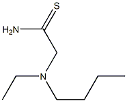 2-[butyl(ethyl)amino]ethanethioamide Struktur