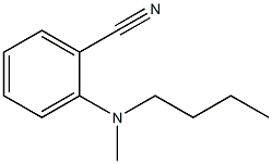 2-[butyl(methyl)amino]benzonitrile Struktur