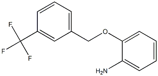 2-{[3-(trifluoromethyl)phenyl]methoxy}aniline Struktur