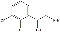 2-amino-1-(2,3-dichlorophenyl)propan-1-ol Struktur