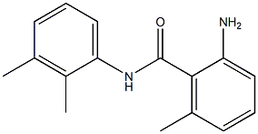 2-amino-N-(2,3-dimethylphenyl)-6-methylbenzamide Struktur